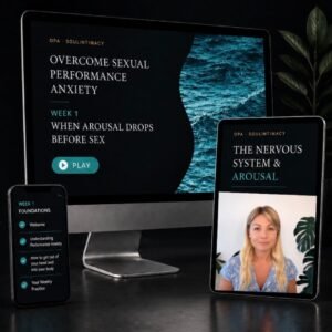 Overcome sexual performance anxiety self-paced online program for men